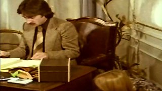 Vintage deutscher Dreier ins Gesicht