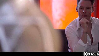 Small tits video with mysterious Marcello Bravo and Lia Lin from Little Caprice Dreams