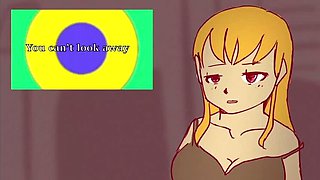 Anime Girl Streamer Brainwashed by Hypno Coil - Big Tits, Moans, and Mind Control