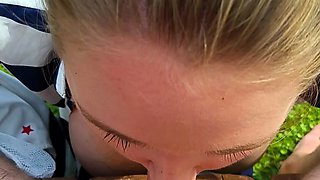 Mexicana blowjob with her big boobs