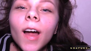 Pov Horny College Teen Loves Rought Fuck