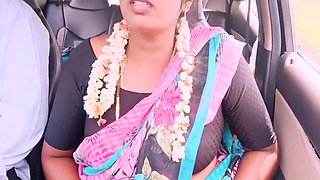 Desi Bhabi Betrays Her Husband By Going On Secret Long Drives With His Younger Stepbrother.. Car Sex Telugu Dirty Talks