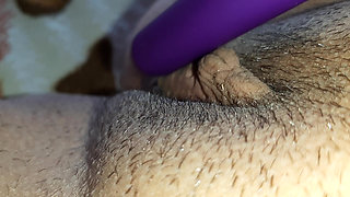My pussy is dripping and my swollen clit is shaking from an intense orgasm from the vibrator