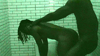 BBC Girl likes it in the toilet
