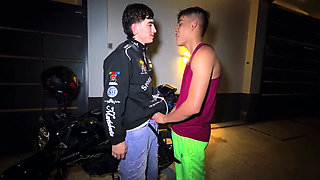 Driver Brought Me Home and I Had No Funds so I Offered Him My Twink Ass for the First Time!