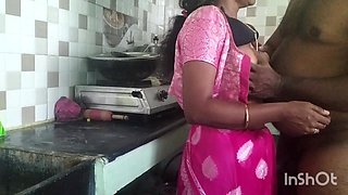 Tamil Kitchen Sitting Fuck