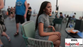 Thai teenage Cherry spends some time on BWC