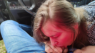 Blowjob in the Car