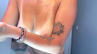 DaneJones HD Natural big boob girl masturbates