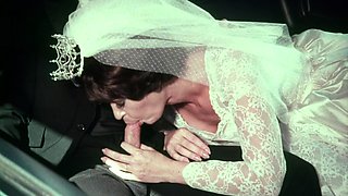 Hot brunette amateur MILF rides hubbys cock