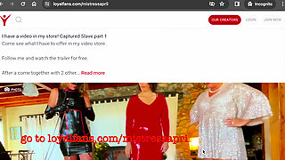 The White Room - Humiliation and Milking - Part 1