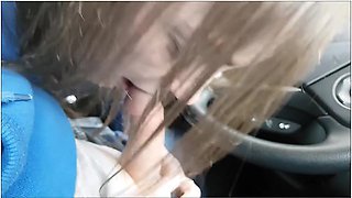 Bought Me Lunch So I Sucked & Swallowed In The Car Park