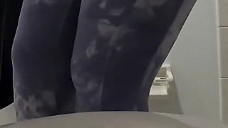 Desperate for a Pee Pissing in the Toilet POV