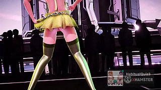 mmd cosplay doctor fuck hard big ass dildo ahegao cheating student  sex