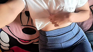 Curious Anal Test for the First Time and Screams with Pleasure"