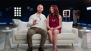 The guy fucked two girls in a steamy double penetration scene.