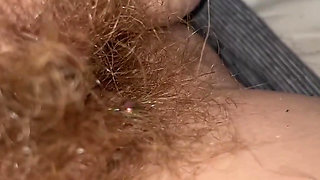 One Hair Heaven as a Single Pube Gets Caught Around My Clit Piercing