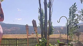 Montana nudie gardening