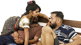 TWO HOSTEL FREINDS FUCKED HIS SEXY AND HOTTY SERVANT, HARDCORE THREESOME