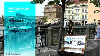 Brunette Amateur Fucked And Taking Facial Outdoors In Public