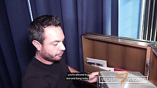 Wolf Wagner Com featuring Andy Star and Julia Exclusiv's big tits clip