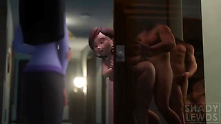 Anime cartoon characters movie hot seen