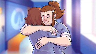 Hentai anime with youthful vibes and steamy cartoon action