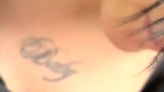 POV: You Were Fixing a Skate, but Your Emo Alt Girl with Big Tits and Tattoos Gave You a Sloppy Head