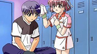 Japanese Anime: First love: Teen, Hentai  Student Porn