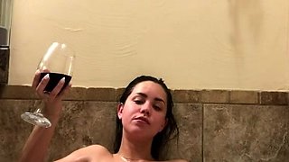 Wild Girl Brunette Solo Masturbation