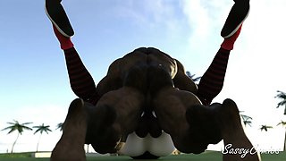 Mavis Dracula Fucked Hard by Monster on A Gulf Course