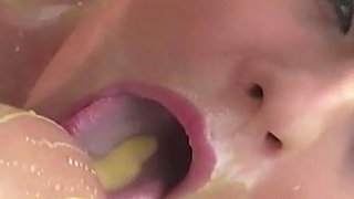 Hot Blonde with Perfect Body Gets Squirted Everywhere While Masturbating
