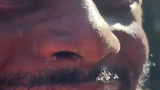 3 MILFs - 1 BBC. Spontaneous Blowjob in the Pool