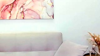 Blonde teen Sierras first erotic masturbation video