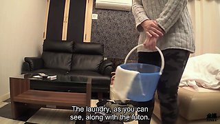 Adorable Japanese girl is going to learn to love cock