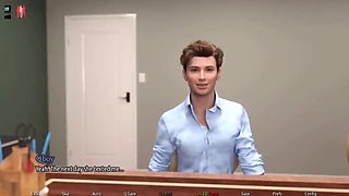 Unexpected View of Naughty MILF Teacher with Big Tits - 3D Animation Fuck in Park