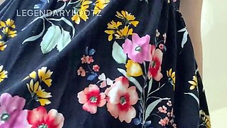 Amateur brunette ariana marie solo toying