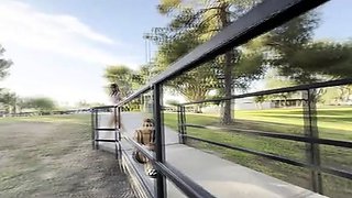 Amateur hottie fucked outdoor in public