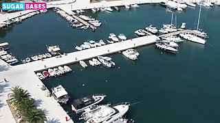 Turkish teen Emine first time BBC experience with Mannie Coco and Tina Storm on SugarbabesTV