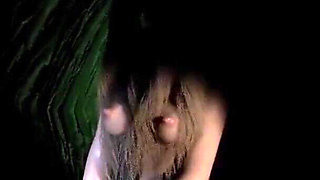 Two sexy Elves put on an Erotic Lesbian Show