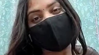 Girlfriend Shows And Presses Her Boobs On Video Call