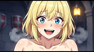 A Cute Girls in a Dark Castle, Ai Animation