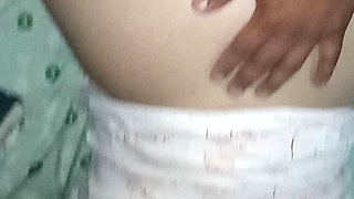 Guy with Big Penis Penetrates Innocent Young Girl at Night