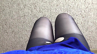 Alice's Sexy Legs in Torn Pantyhose