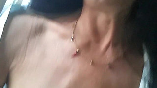 Naked in Front of the Window on a Chair