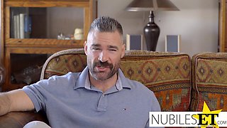 Wife Helps Please a Cock for the First Time