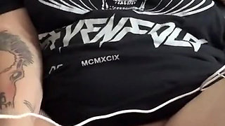 Belt Around Neck and Pussy Pumishment for My Daddy's Sub