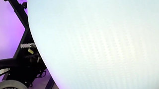 Gym Ass Took in Her Mouth