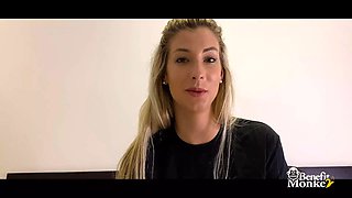 Amateur duo - Shona River me tells me about her practices and completes up masturbating  benefit monkey
