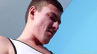 Jay Seabrook And Johnny Hunter - Brunette Jay Takes On Johnnys Big Dick